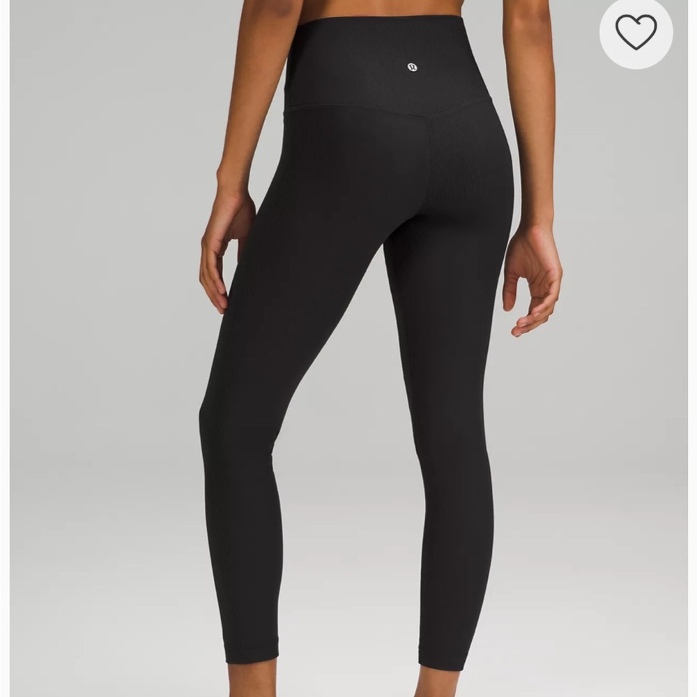 Lululemon Black High-Waisted Leggings